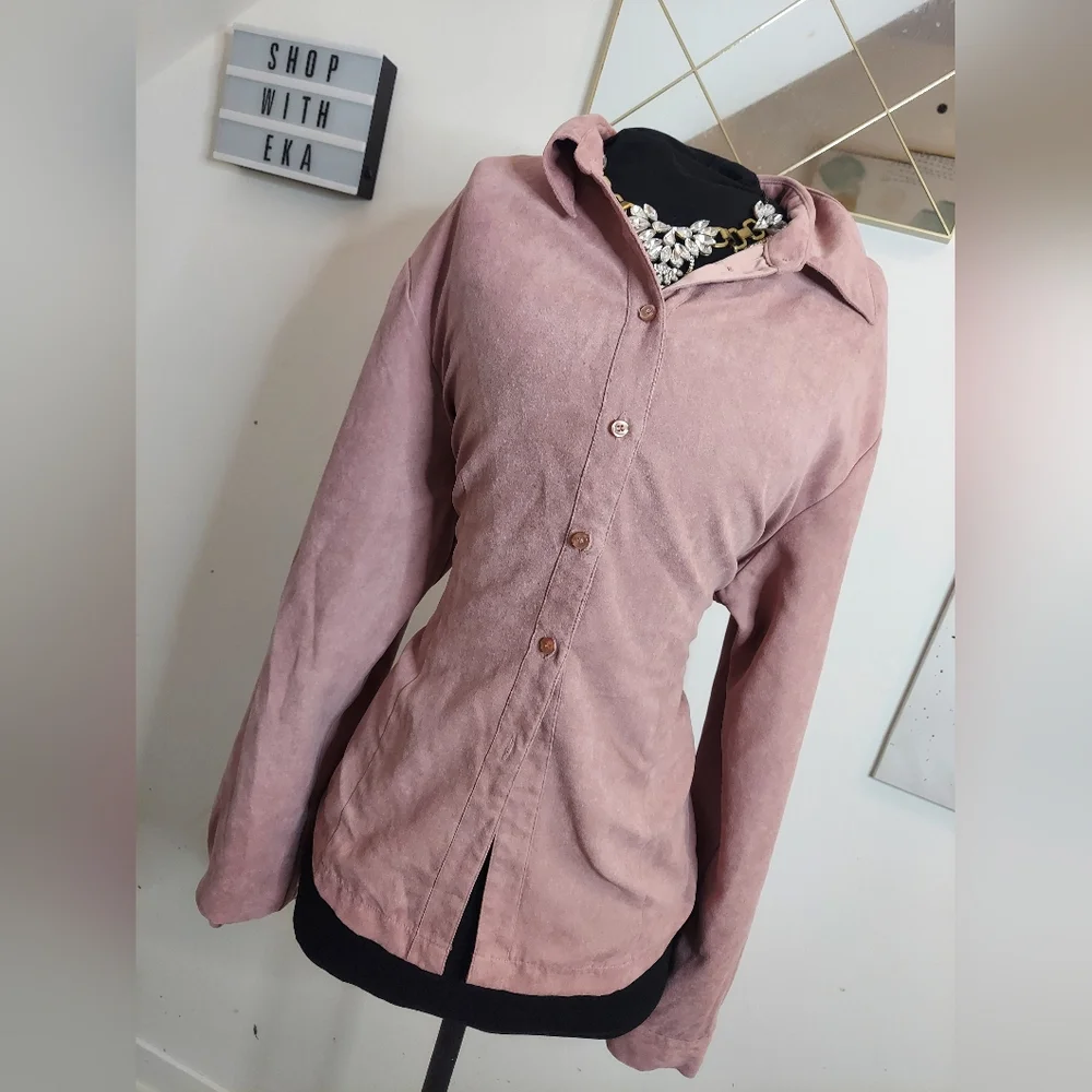 Pink button down shirt - Picture 10 of 10